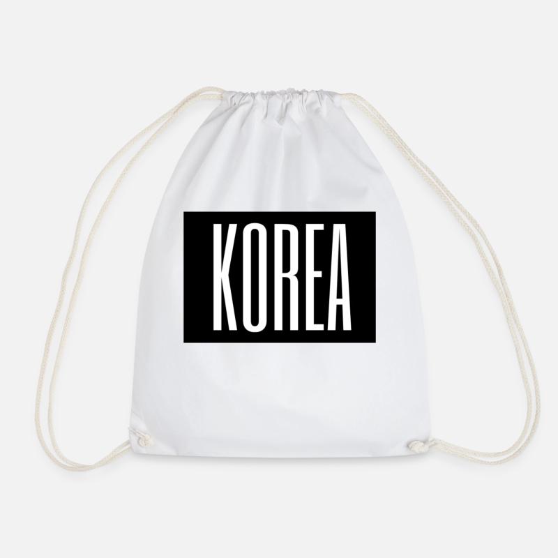 Korea - Turnbeutel - Weiß