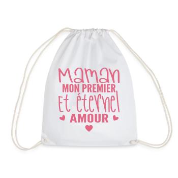 Ewige Liebe Mama Geschenk - Turnbeutel - Weiß - Vorne