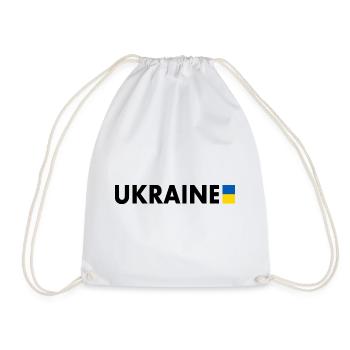 ukraine - Drawstring Bag - white - Front