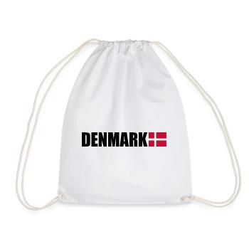 Danemark - Sac de sport léger - blanc - Devant