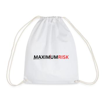 Maximum Risk - Turnbeutel - Weiß - Vorne
