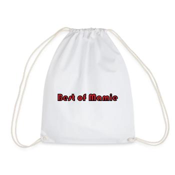 GRANNY. MOTHER's DAY. HAPPY BIRTHDAY GRANNY. I LOVE YOU - Drawstring Bag - white - Front