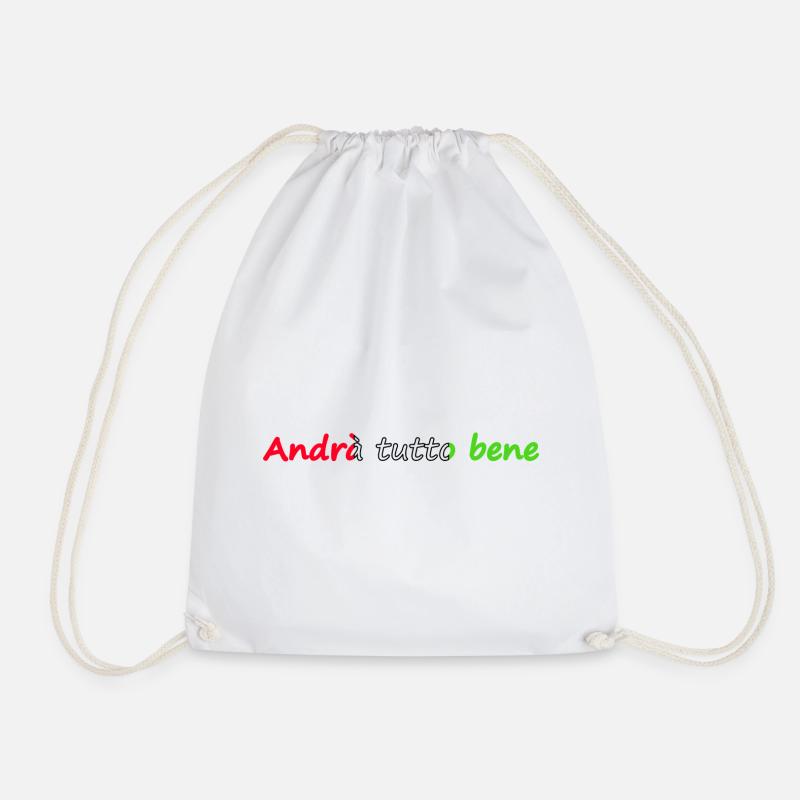 Andra Tutto Bene - Turnbeutel - Weiß