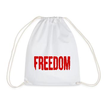 freedom - Sac de sport léger - blanc - Devant