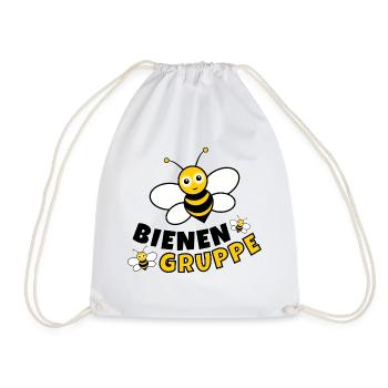 Bees Group - Drawstring Bag - white - Front