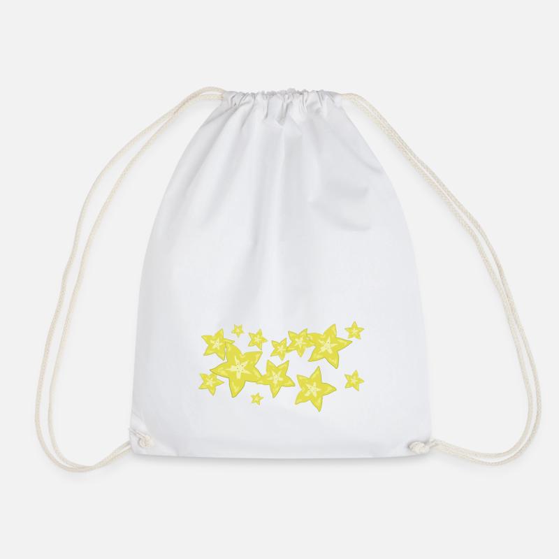 The scent of the star fruit - Drawstring Bag - white