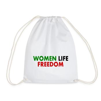 Women life freedom - Sac de sport léger - blanc - Devant
