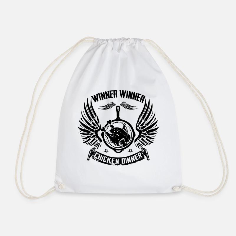Winner Winner Chicken Dinner Pubg Design - Turnbeutel - Weiß