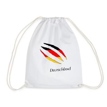 Deutschland - Turnbeutel - Weiß - Vorne