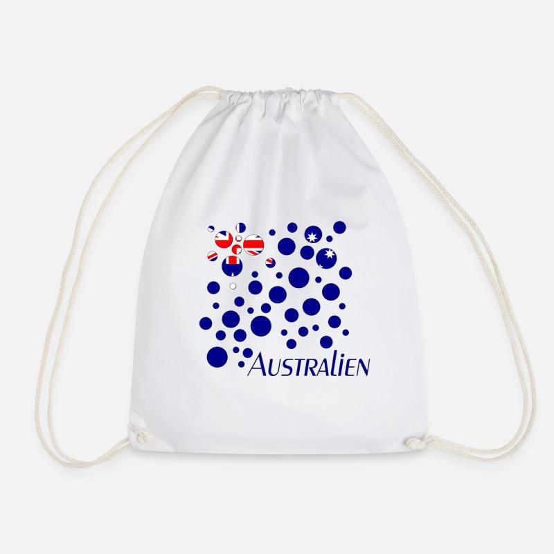 Australien Australia - Turnbeutel - Weiß