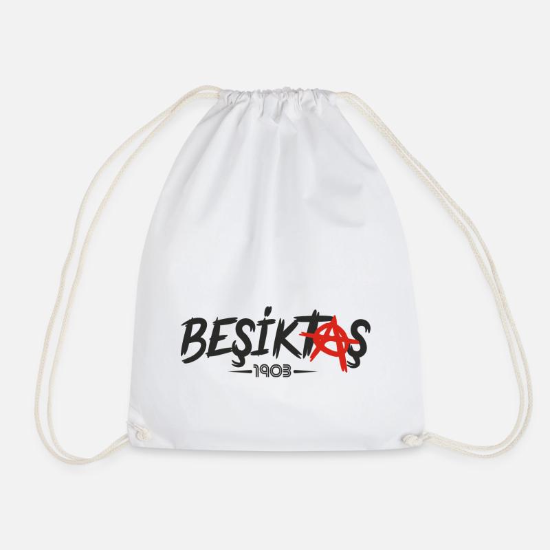 Beşiktaş Besiktas - Drawstring Bag - white