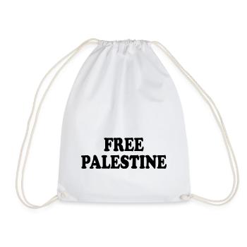 Palestine libre - Sac de sport léger - blanc - Devant