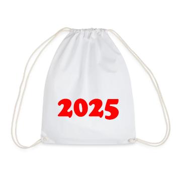 2025 - Turnbeutel - Weiß - Vorne