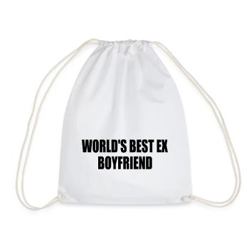 world's best ex boyfriend - Sac de sport léger - blanc - Devant