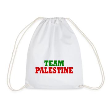 Palestine - équipe de Palestine - Sac de sport léger - blanc - Devant