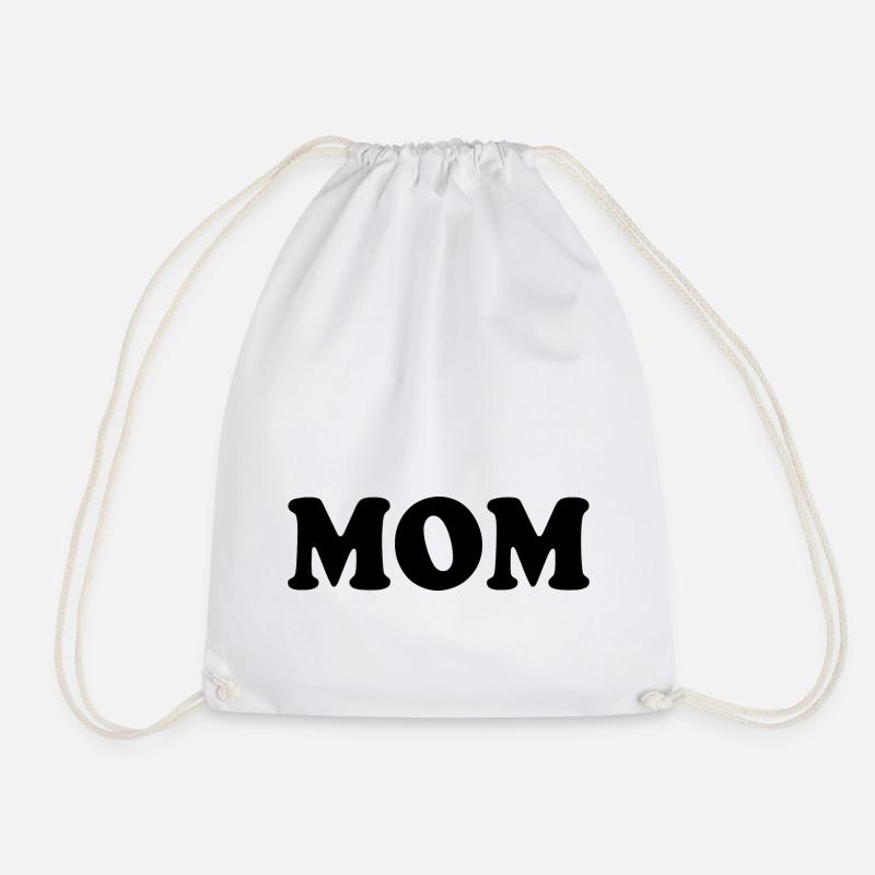 Mom - Turnbeutel - Weiß