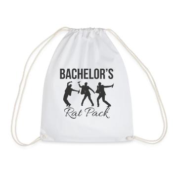 Bachelor & Bachelorette Party Shirt Gift - Sac de sport léger - blanc - Devant
