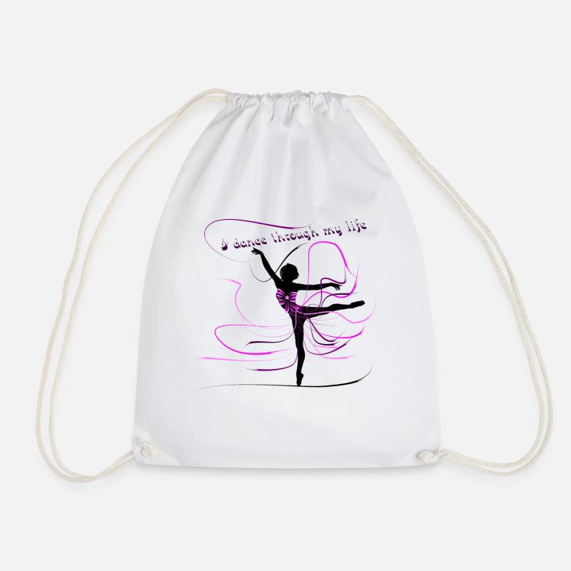 danseur - Sac de sport léger - blanc