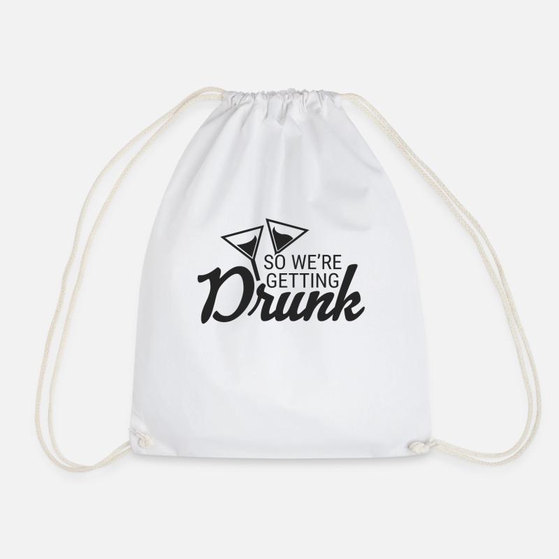 Bachelor & Bachelorette Party - Turnbeutel - Weiß