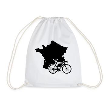 France Vélo - Sac de sport léger - blanc - Devant