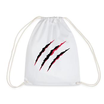krallen_02 - Sac de sport léger - blanc - Devant
