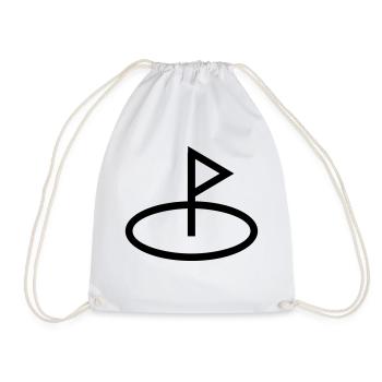 gulf - Drawstring Bag - white - Front