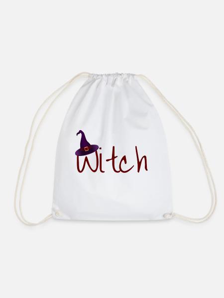 Witch - Turnbeutel - Weiß