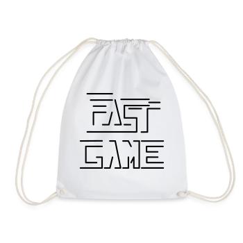 jeu rapide - Sac de sport léger - blanc - Devant