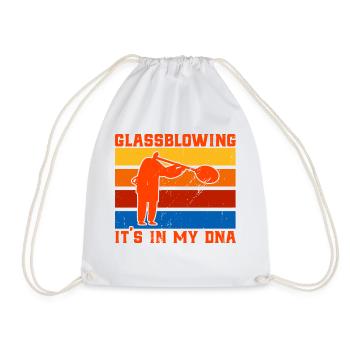 Souffleurs de verre Souffleurs de verre Souffleurs de verre Cadeau - Sac de sport léger - blanc - Devant