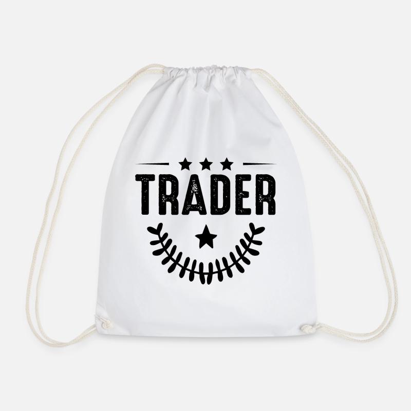 Trader Beruf - Turnbeutel - Weiß