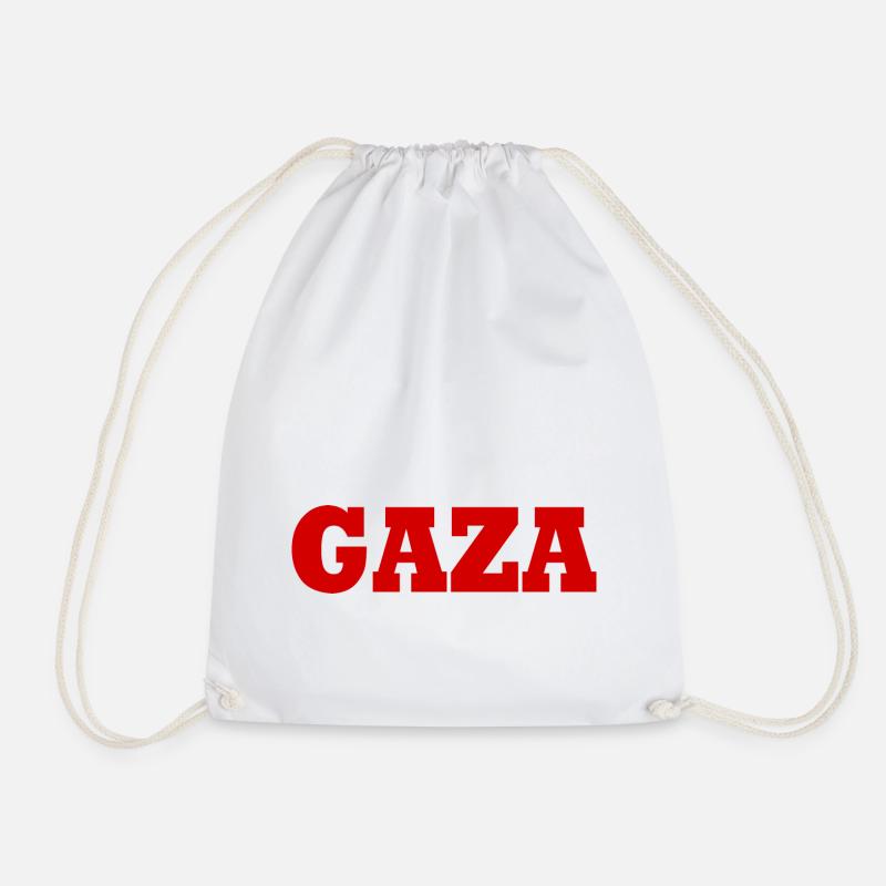 Gaza - Turnbeutel - Weiß