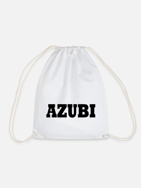 Azubi - Turnbeutel - Weiß