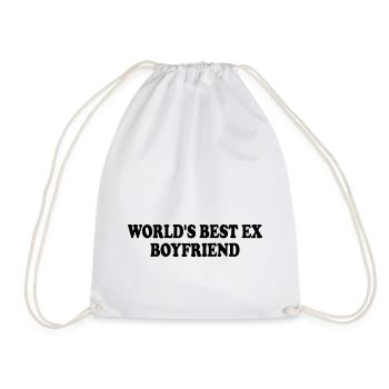 world's best ex boyfriend - Sac de sport léger - blanc - Devant