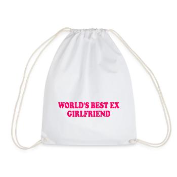 worlds best ex girlfriend - Sac de sport léger - blanc - Devant