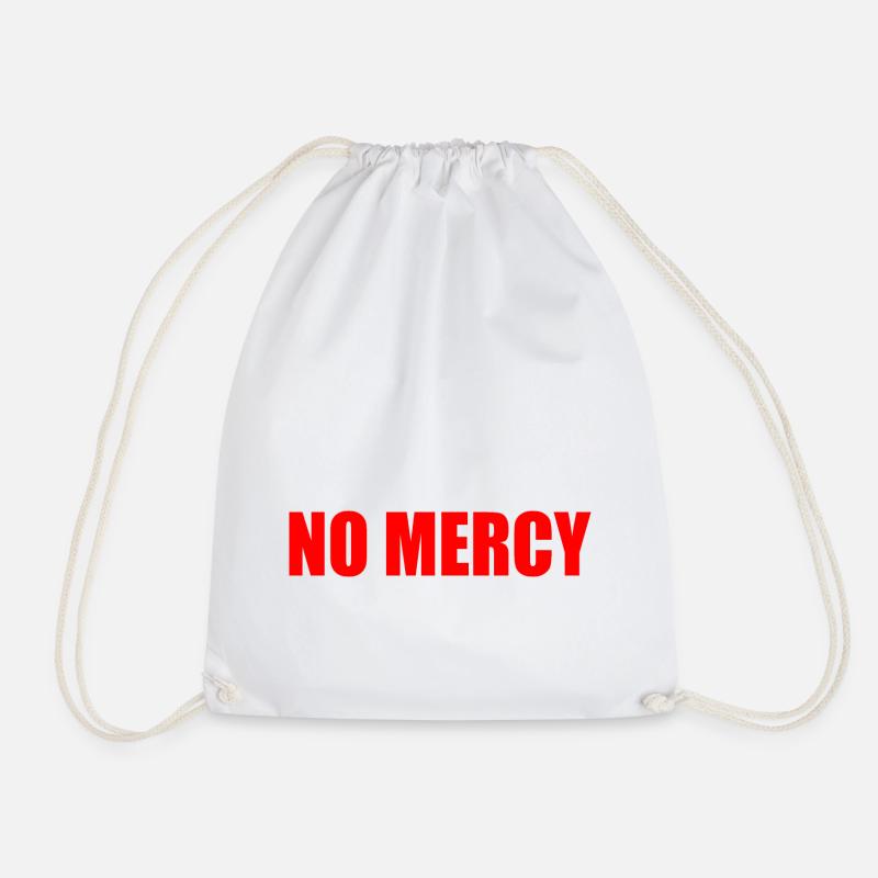 No mercy - Turnbeutel - Weiß