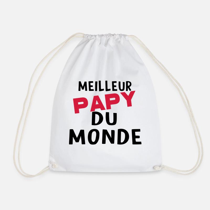 meilleur papy dU MONDE - Sac de sport léger - blanc