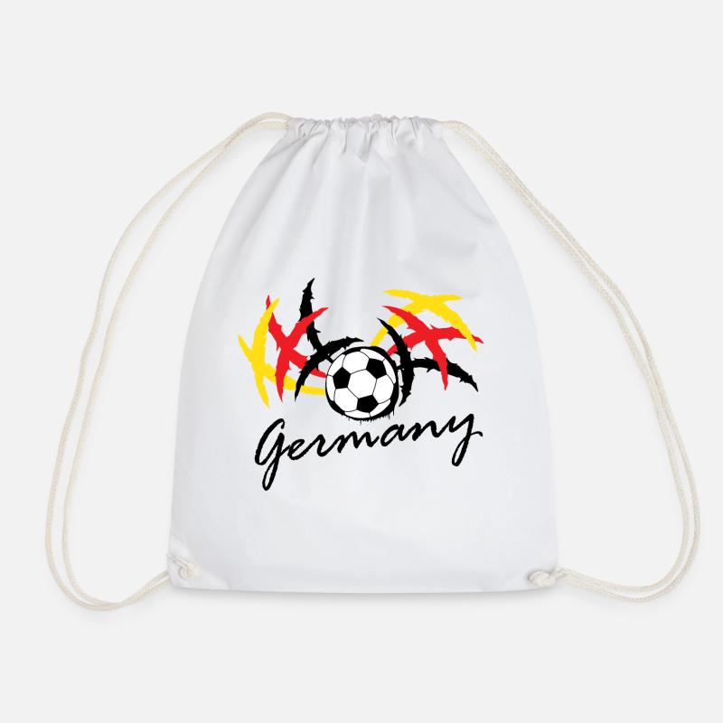 Germany World Cup WC World Cup - Drawstring Bag - white