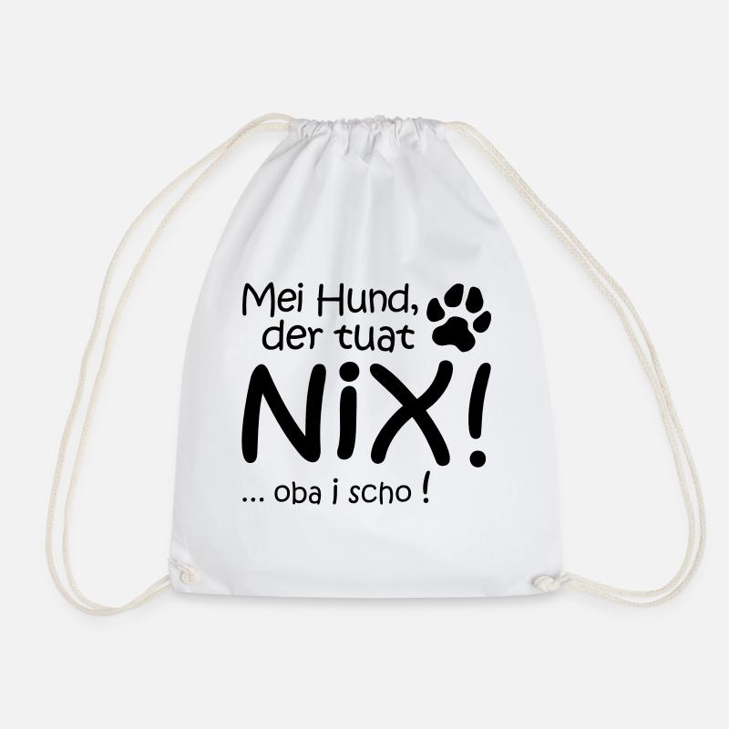 Mei Hund - Turnbeutel - Weiß