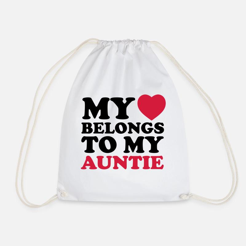 MHBTM auntie - Turnbeutel - Weiß