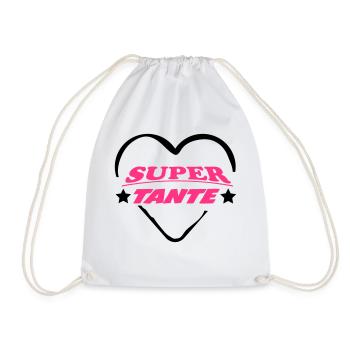 Super tante 111 - Turnbeutel - Weiß - Vorne