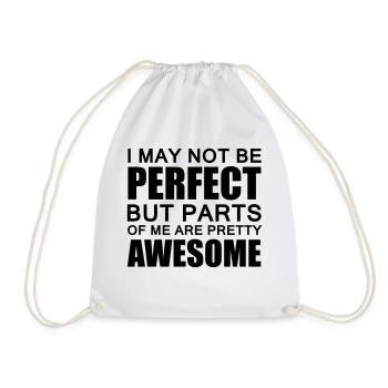 Awesome - Sac de sport léger - blanc - Devant