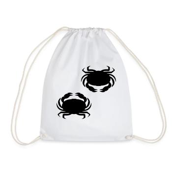 krebs_krabbe_002 - Sac de sport léger - blanc - Devant