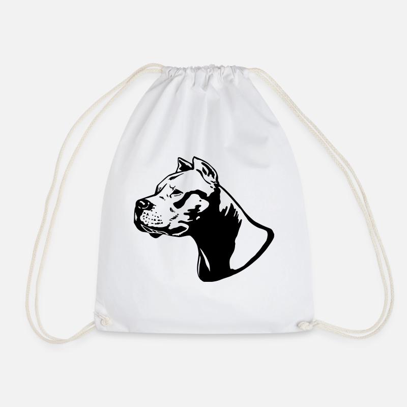 Dogo Argentino - Turnbeutel - Weiß