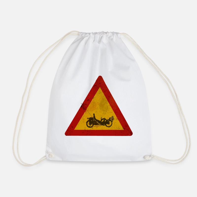 Passage à vélo couché - Sac de sport léger - blanc