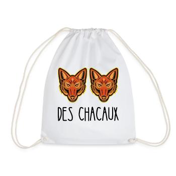 des chacaux - Sac de sport léger - blanc - Devant