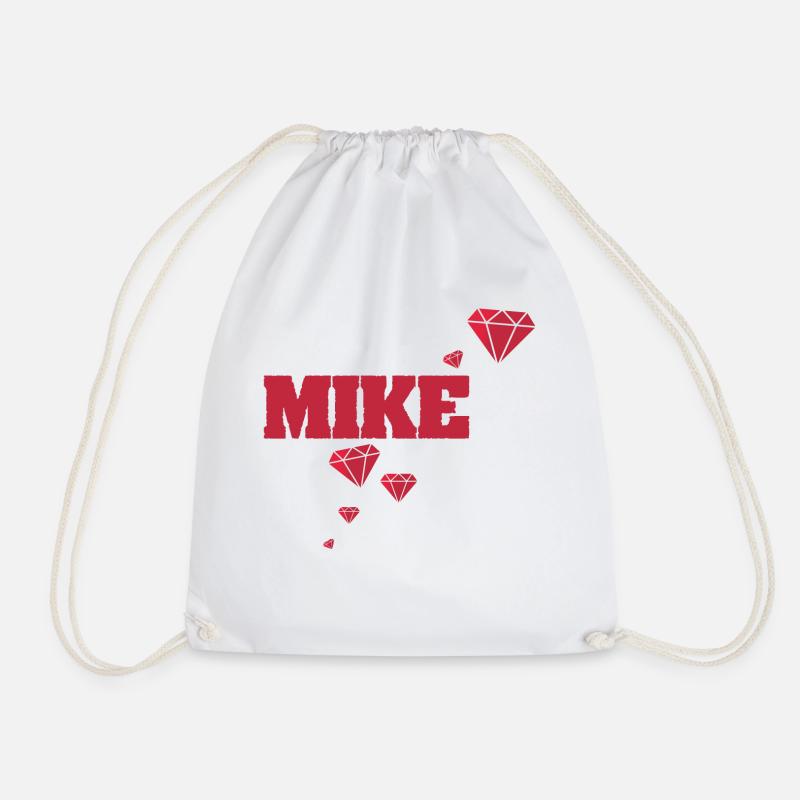 Mike - Turnbeutel - Weiß