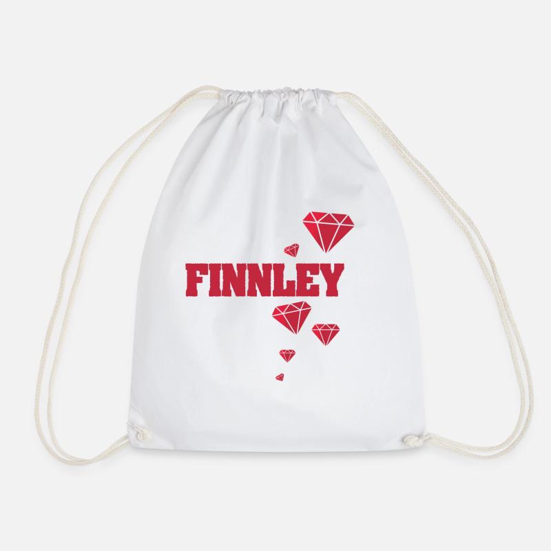 Geschenkidee Finnley - Turnbeutel - Weiß