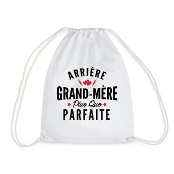 arrière grand-mère parfaite / humour mamie - Sac de sport léger - blanc - Devant