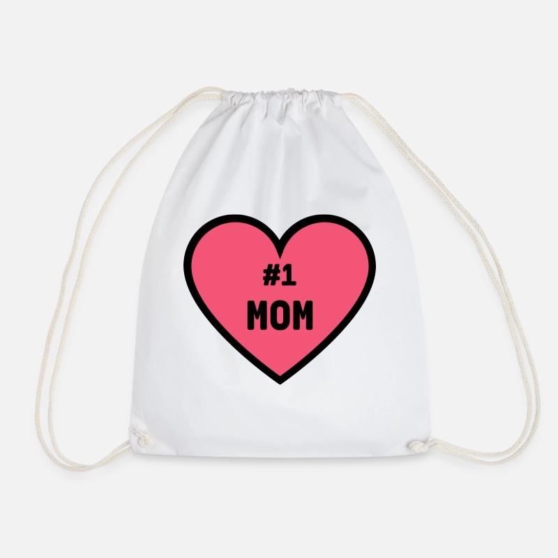 #1 MOM - Sac de sport léger - blanc