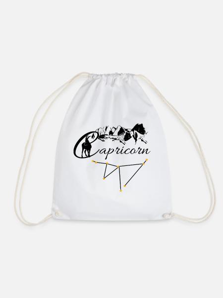 Capricorn - Turnbeutel - Weiß